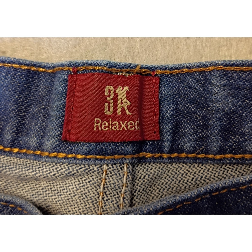 EXCELLENT Wrangler 36x32 (Actual 35x30 1/2) Cowboy Cut Relaxed Fit Jeans 31MWZDN - Picture 3 of 9